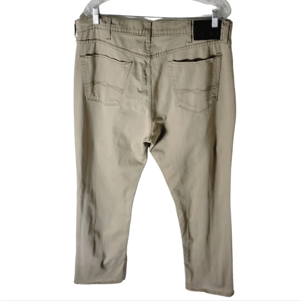 Denizen from Levi's men's athletic fit tan chino pants size 38x32
